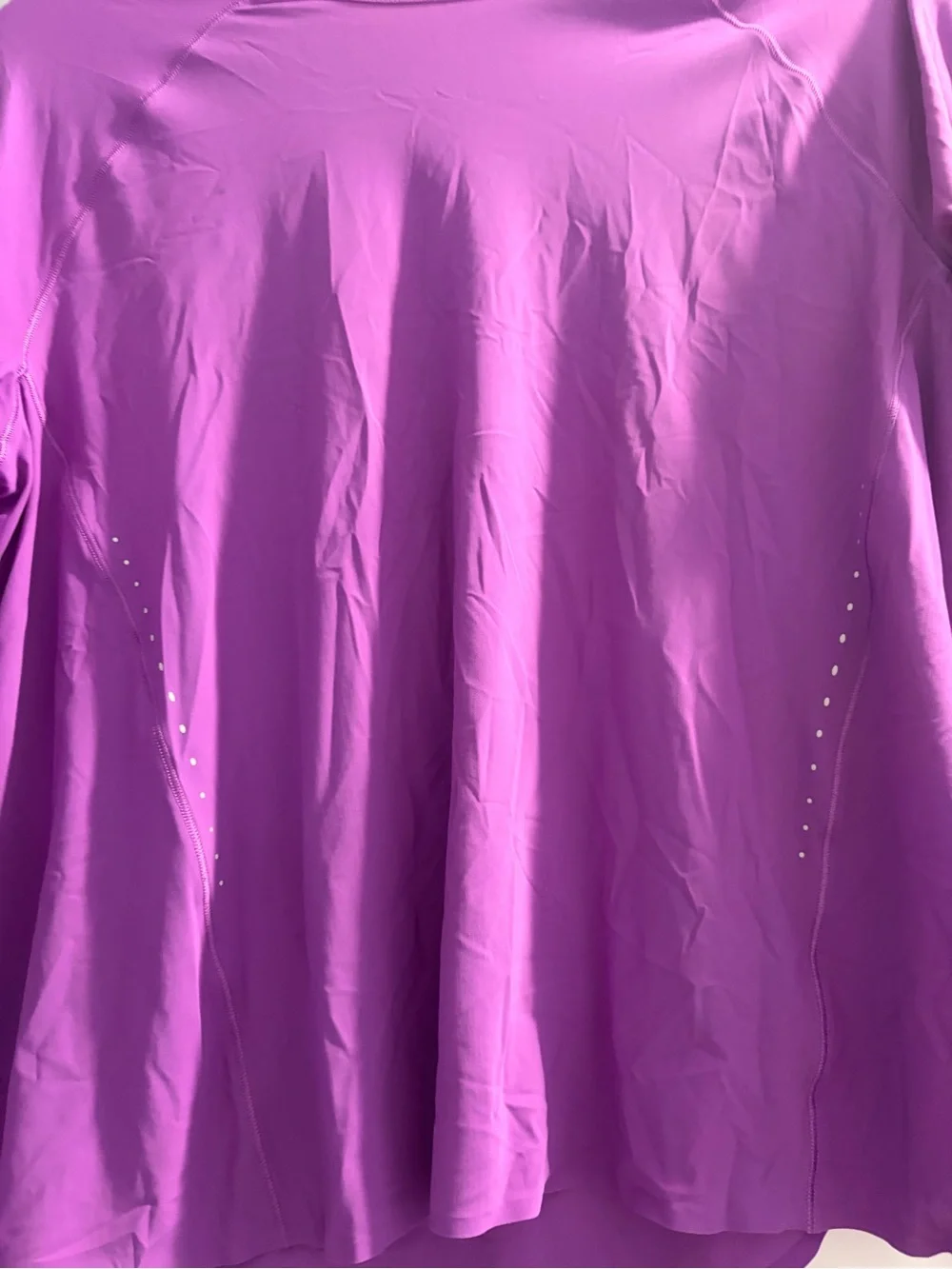 lululemon athletica Long Sleeve Performance UPF Protection Tee - Purple